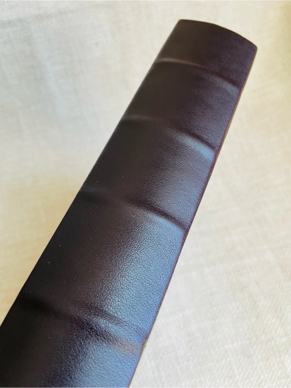 Vintage Brown Faux Leather Ornate Floral Photo Album Fits 200 4x6